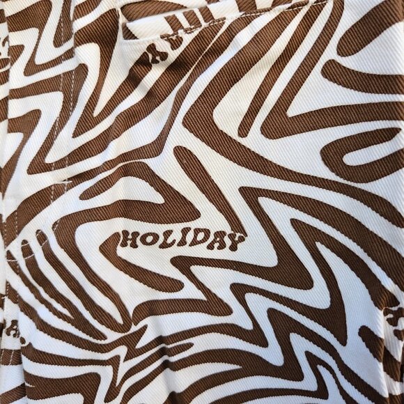 HOLIDAY by Emma Mulholland Zebra Swirl Jeans - Picture 3 of 9